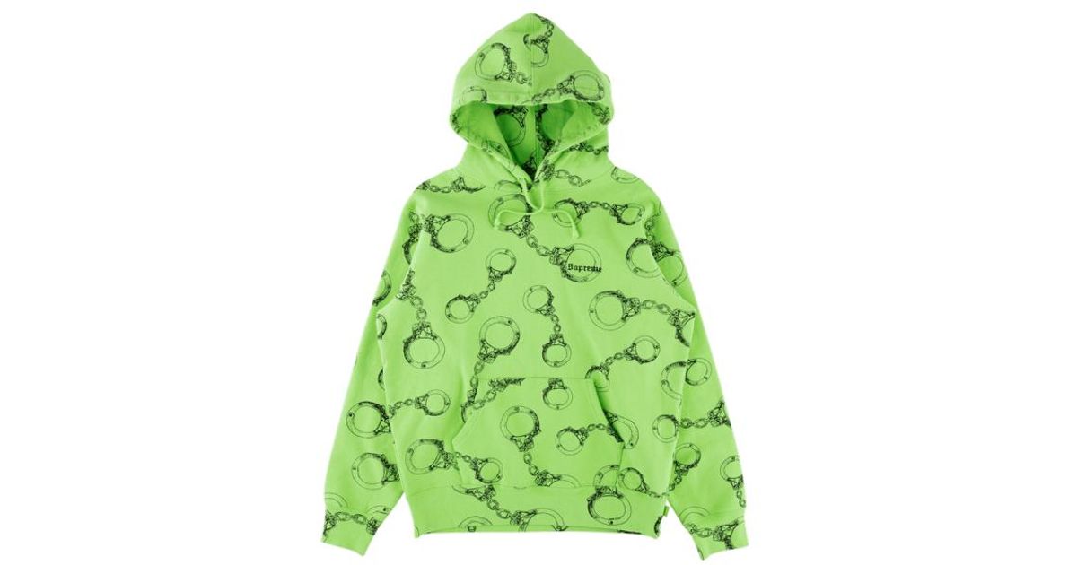 supreme handcuff hoodie