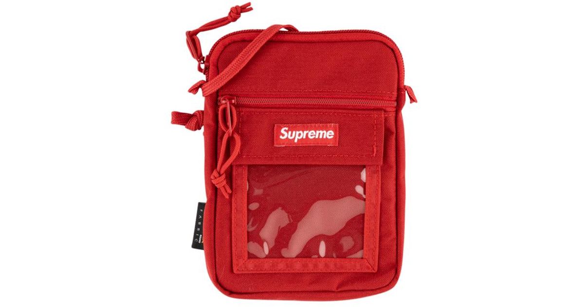 supreme pouch red