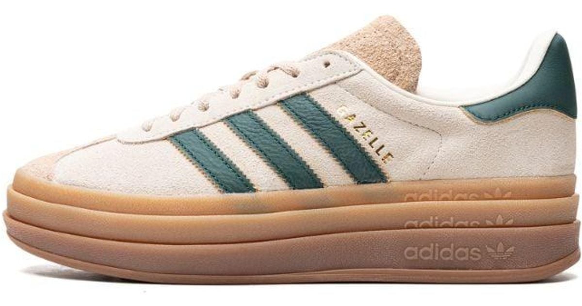 adidas gazelle silver green womens adidas Women's Originals Gazelle Bold Shoes