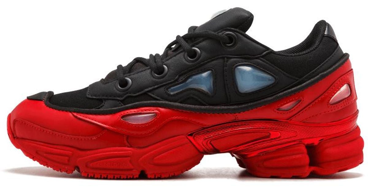 adidas ozweego 3 raf simons black scarlet