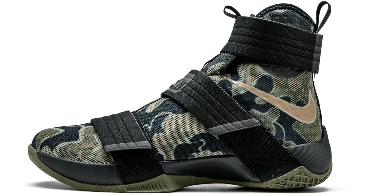 lebron soldier camo mens