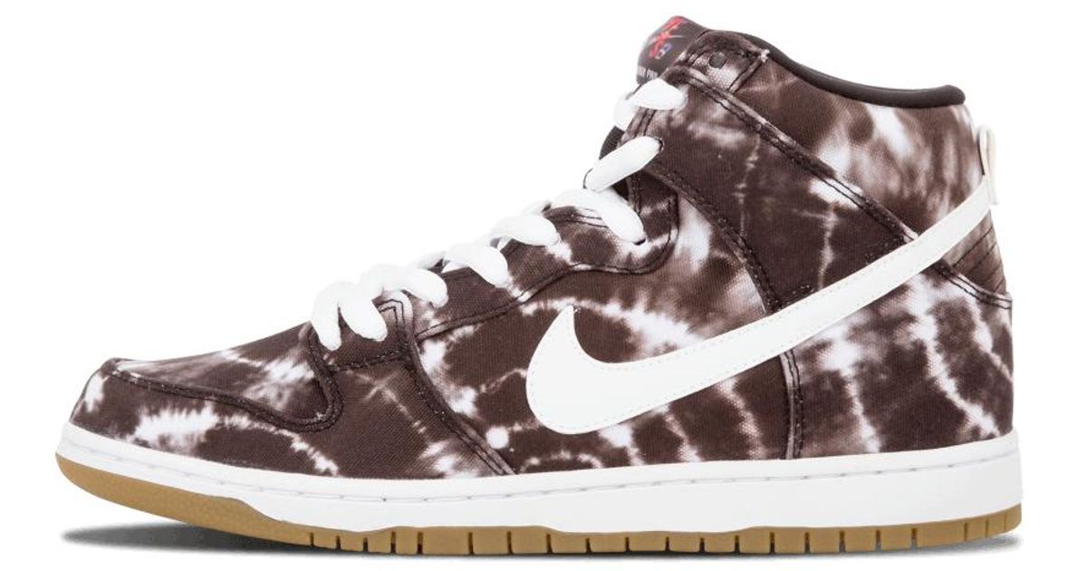 nike sb dunk high tie dye