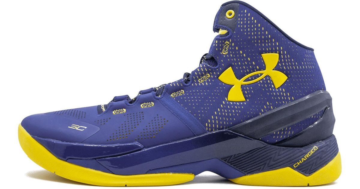 Under Armour Ua Curry 2 Dub Nation Away in Cobalt (Blue) for Men - Lyst