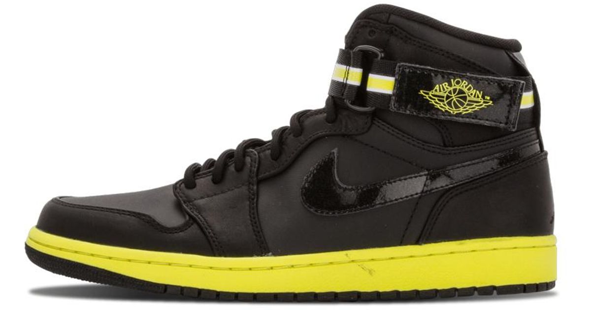 Nike Air 1 High Strap in Black for Men Lyst