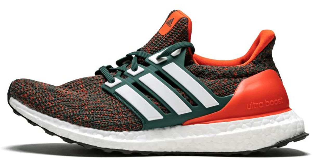 adidas Lace Ultra Boost "miami Hurricanes" in Dark Green (Green) for Men -  Lyst