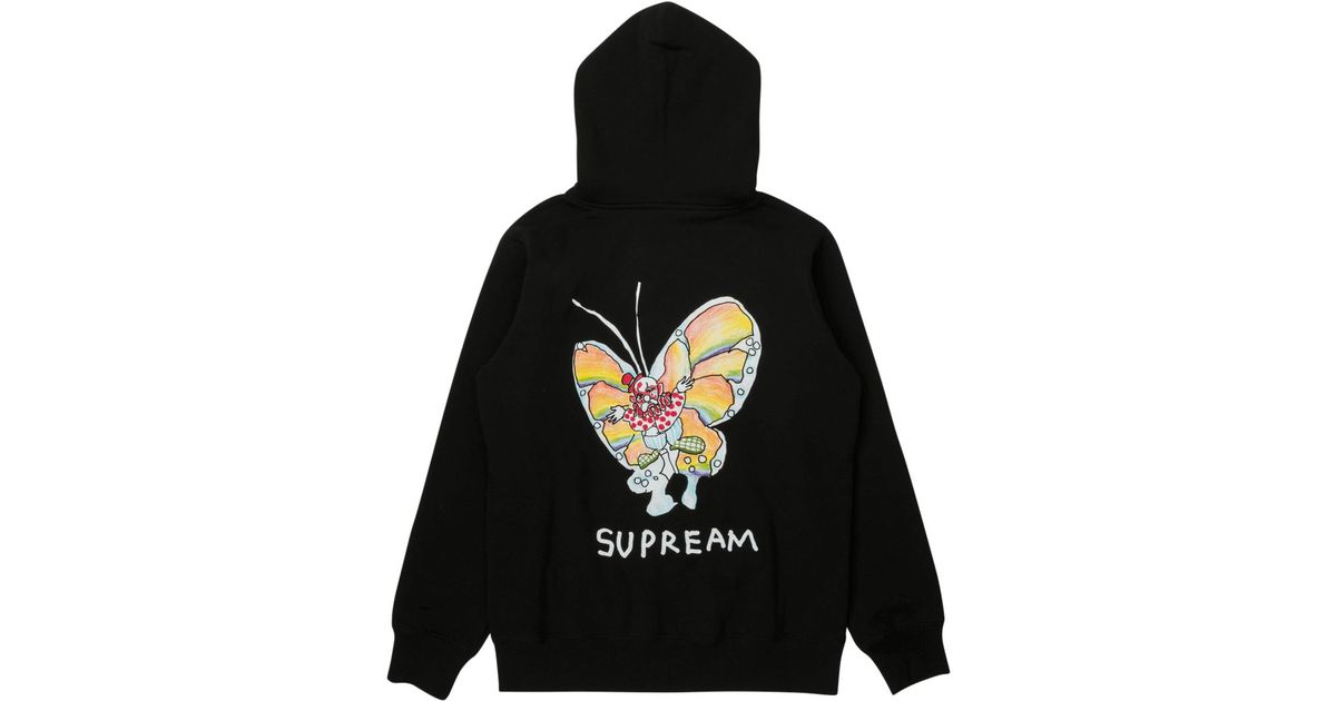 Supreme Gonz Butterfly Zip Up Sweat in Black for Men - Lyst