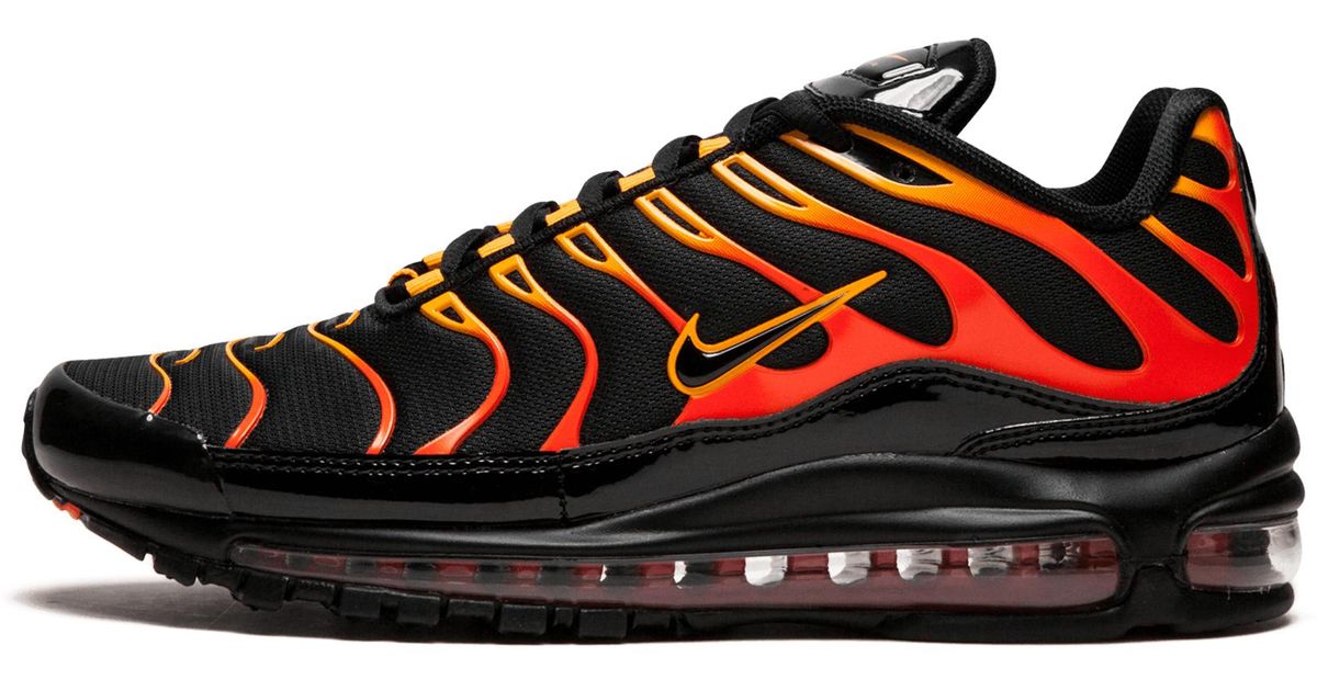 black and red air max tn