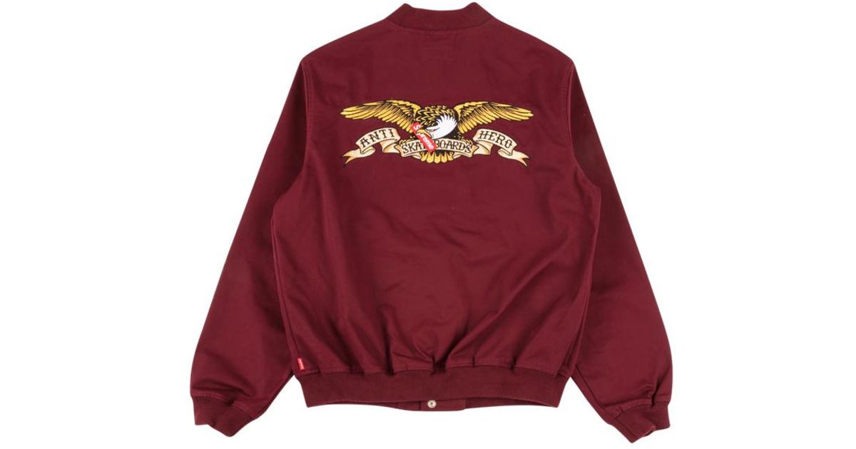 supreme eagle jacket
