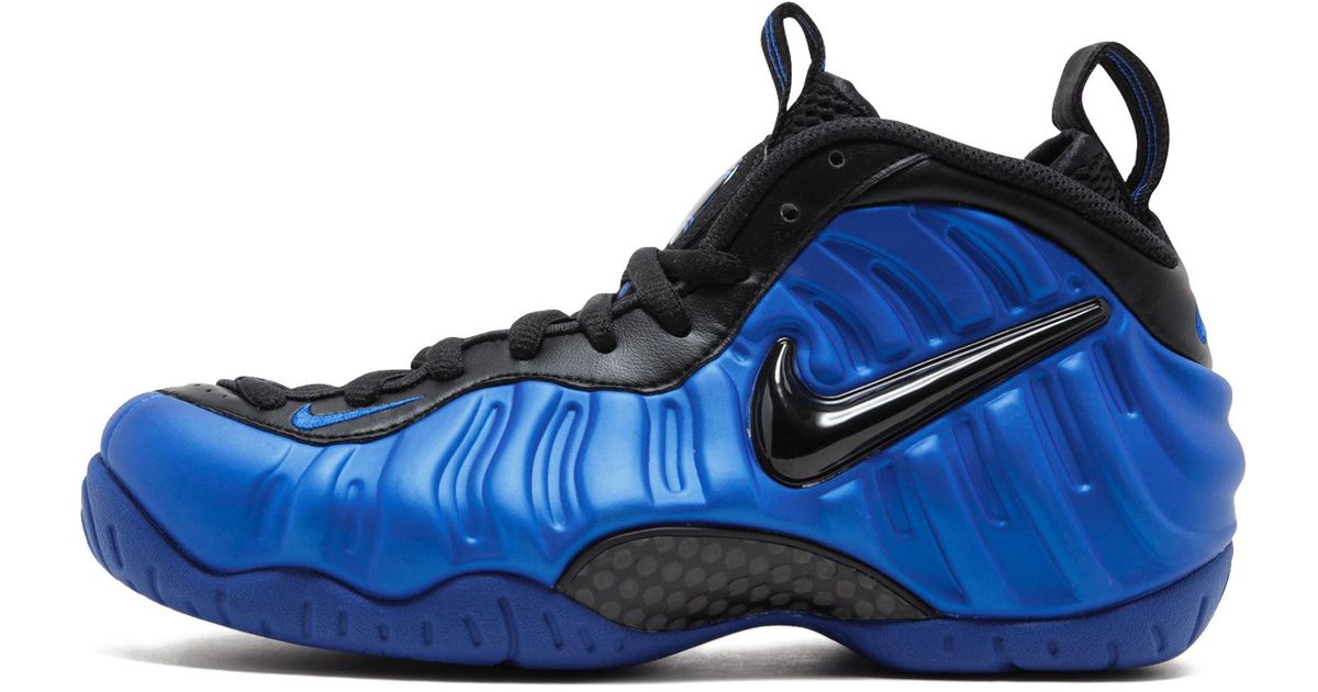 foam posites blue