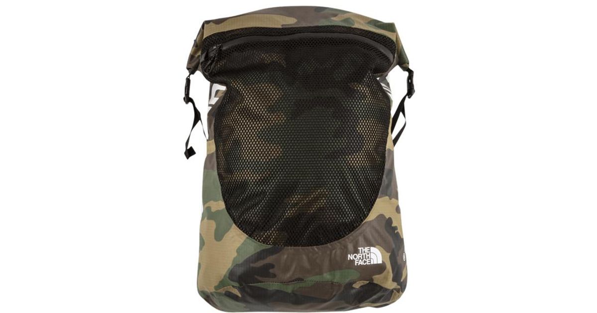 supreme the north face waterproof backpack woodland camo