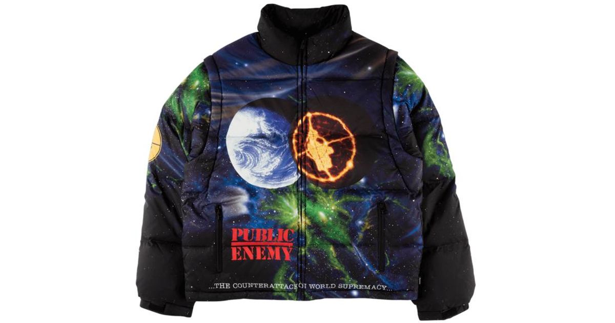 public enemy puffer jacket