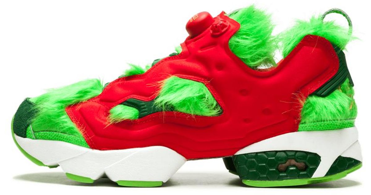 reebok insta pump grinch