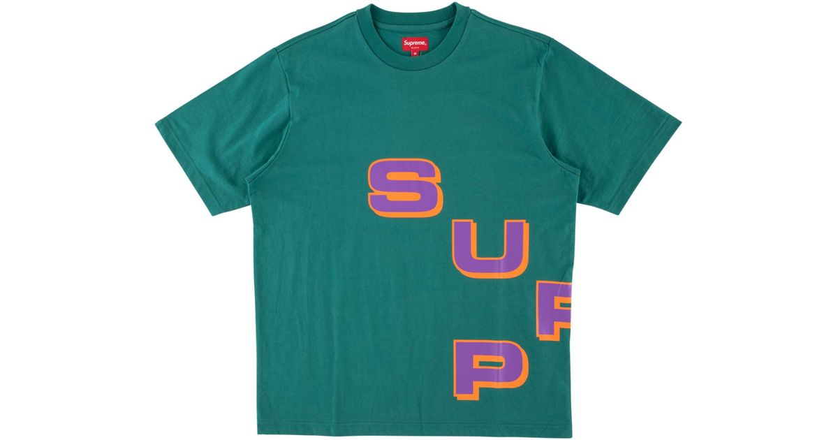 supreme stagger tee