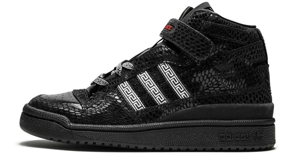 adidas forum mid black