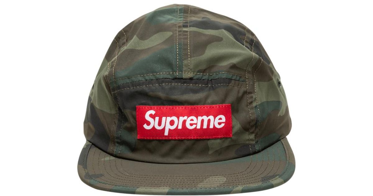 supreme camo reflective hat