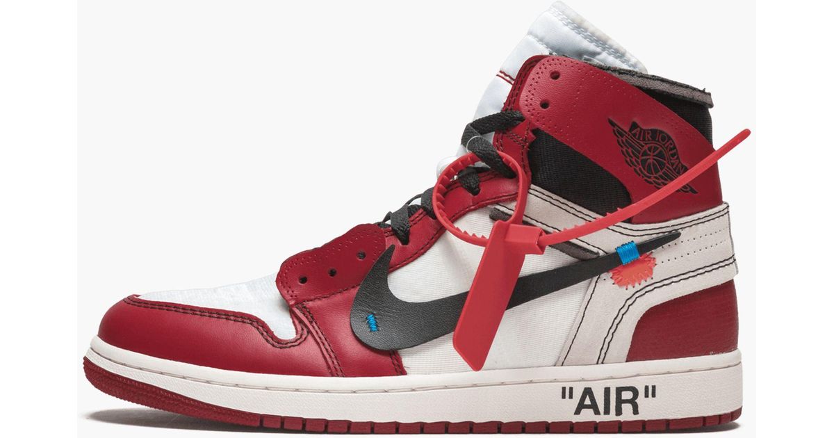 NIKE X OFF-WHITE The 10: Air 1 "off-white in Red for Men | Lyst