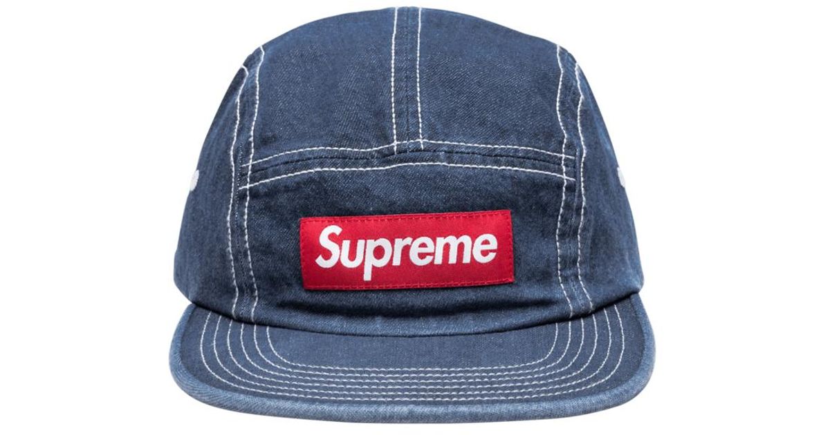 supreme cap denim