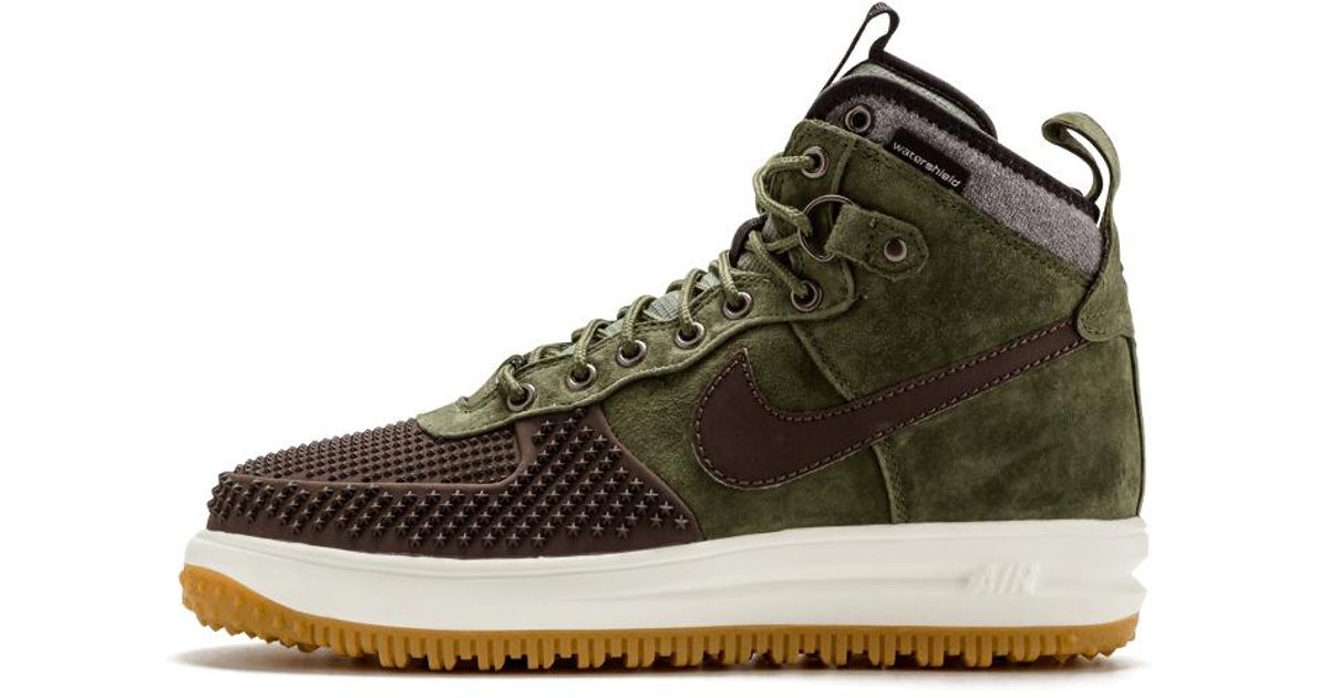 nike lunar force 1 duckboot green