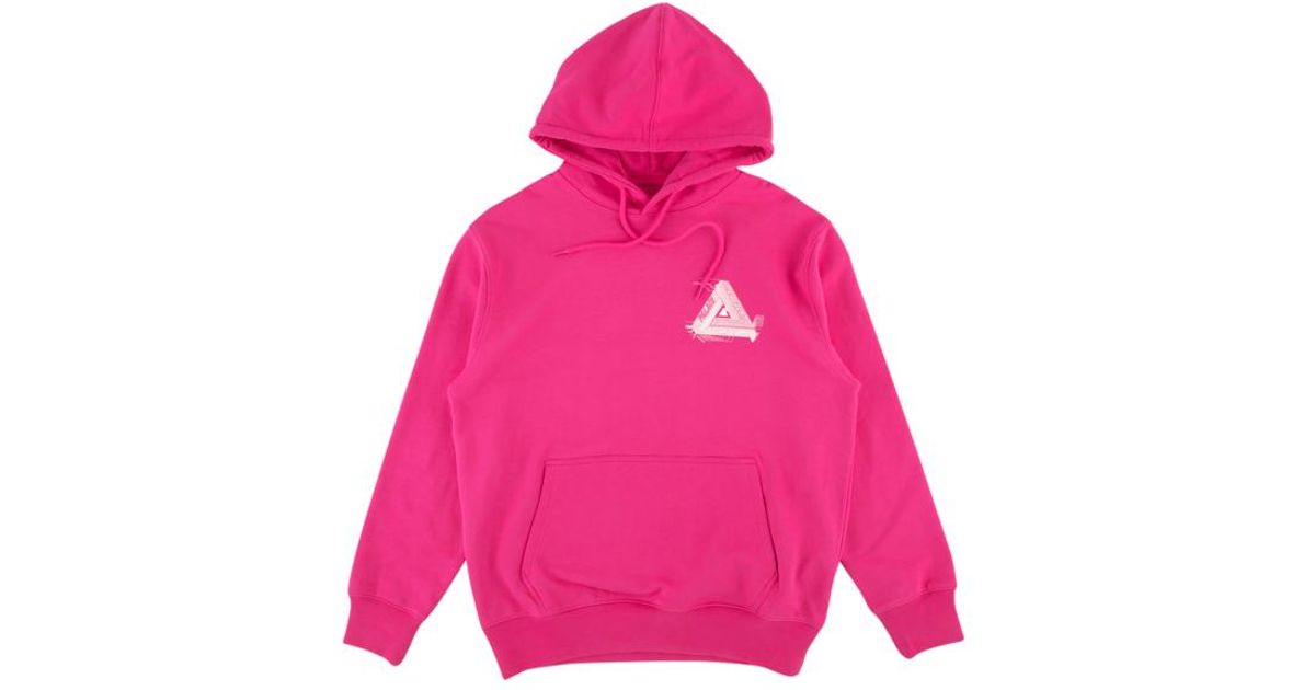 Palace Surkit Hoodie Sweatshirt in Hot Pink (Pink) for Men Save 2 Lyst
