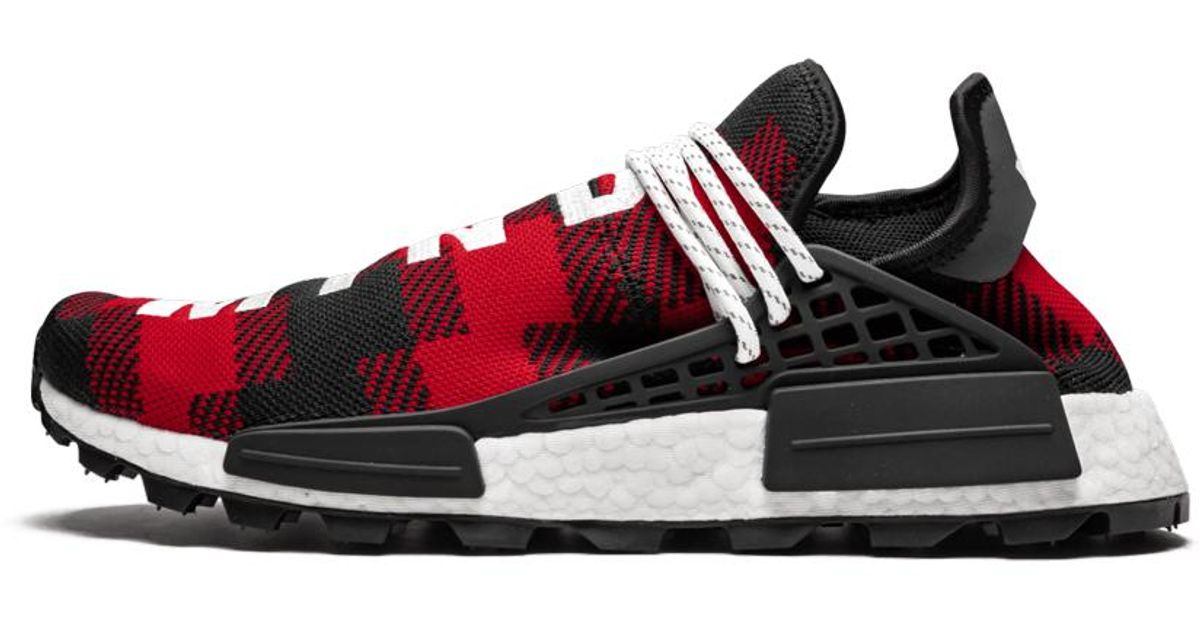 adidas nmd hu pharrell x bbc green plaid