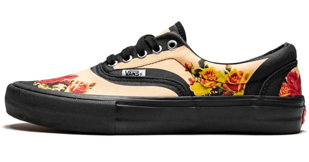 vans era supreme jean paul gaultier peach