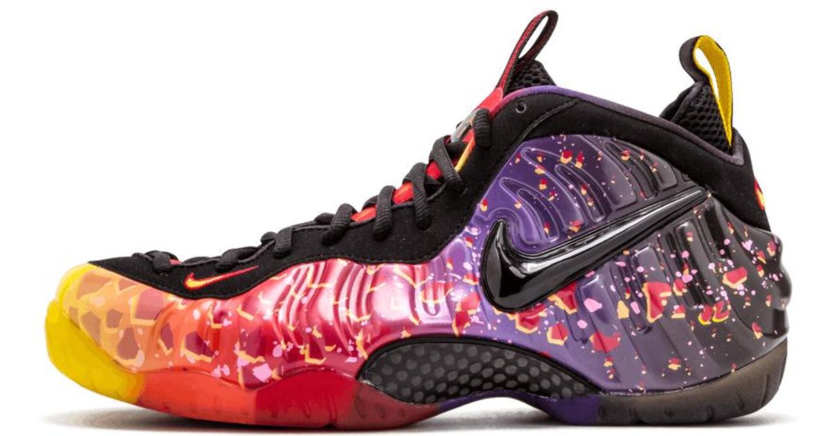 kicks on fire foamposite