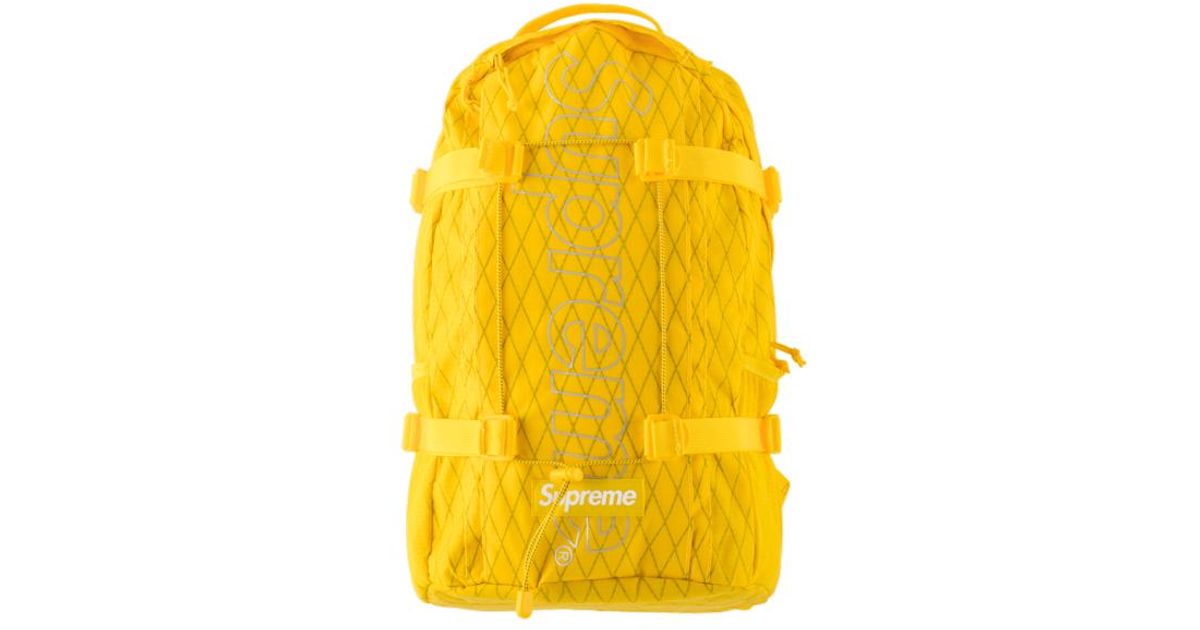 supreme yellow bag
