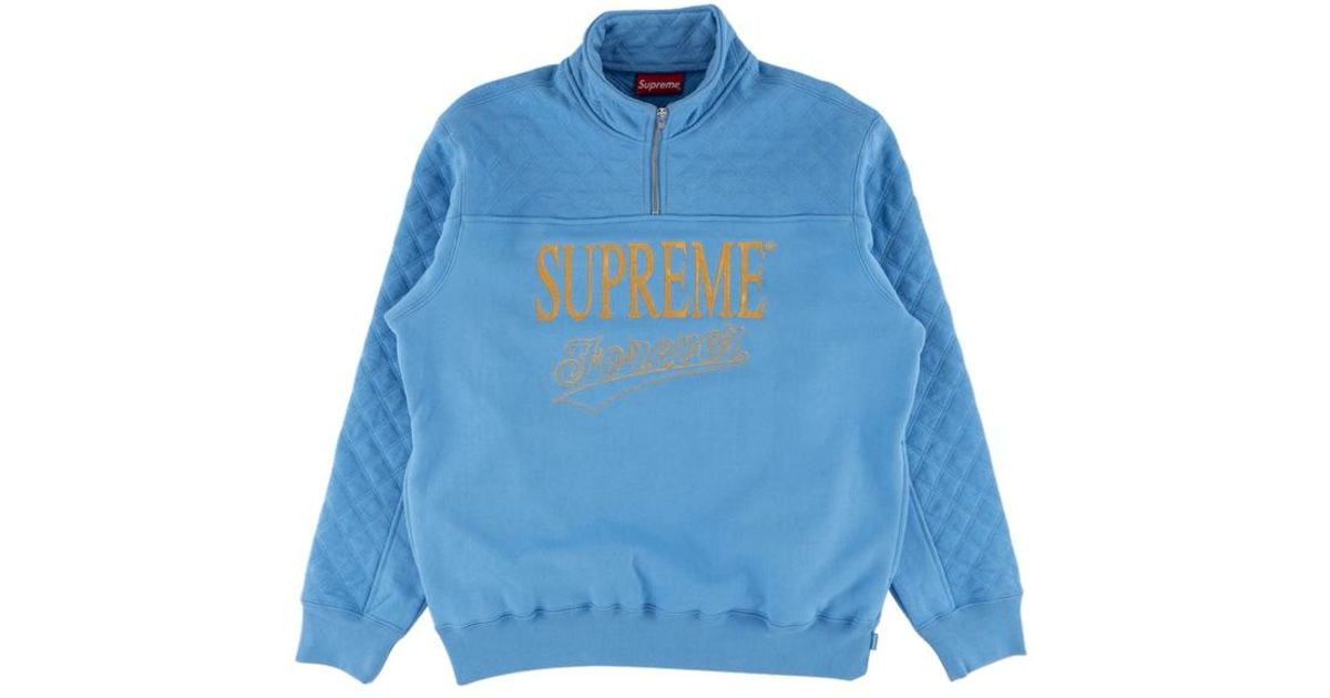 supreme blue sweater