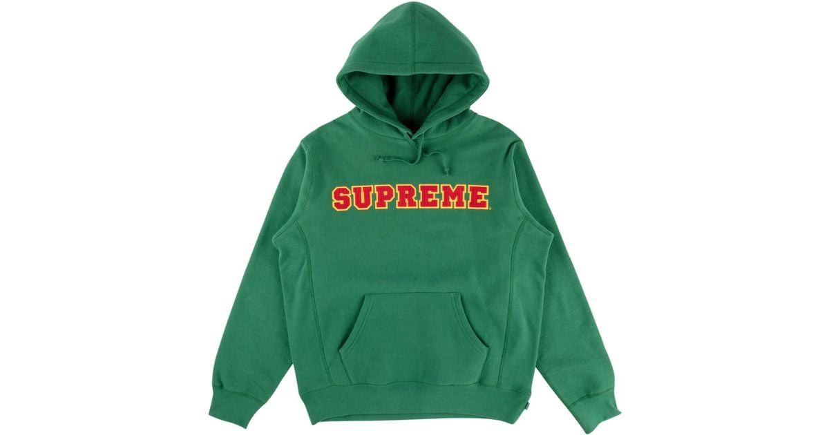 Supreme Cord Collegiate Hoodie Hotsell, 59% OFF | lagence.tv