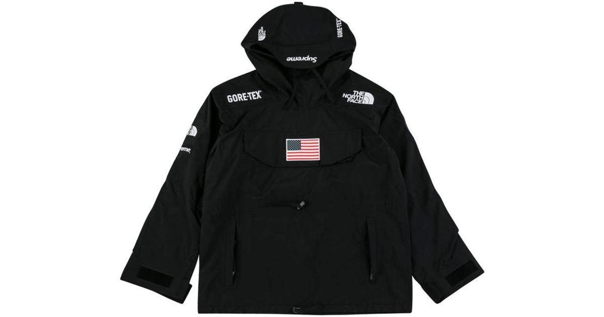Supreme Tnf Expedition Pullover "trans Antarctic" in Black for Men