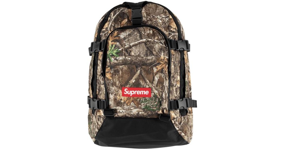 Supreme Synthetic Backpack fw 19 Womens Mens Bags Mens Backpacks 
