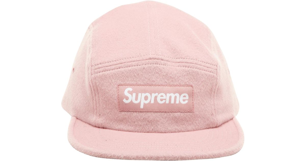 supreme cap pink