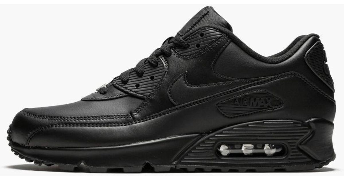 nike air max 90 sneakers in triple black