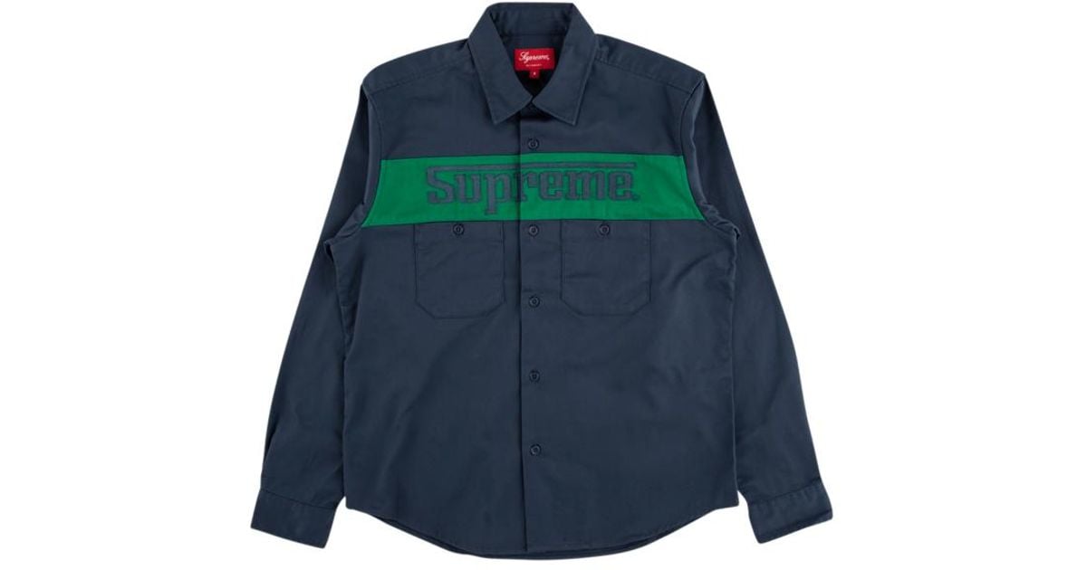 supreme work shirt
