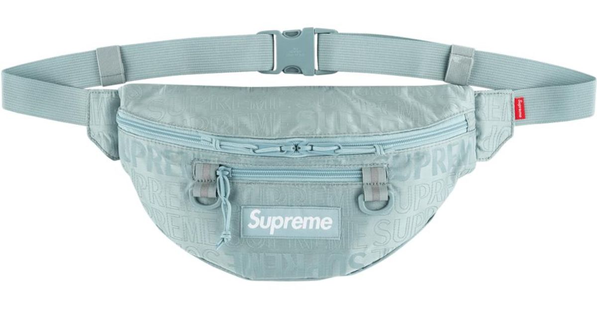 supreme waist bag ice