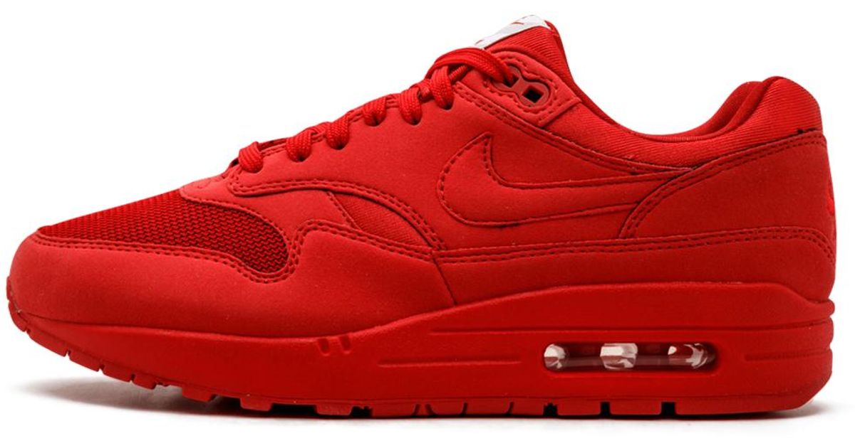 Nike Air Max 1 Premium "University" 875844 600" in Red for Men | Lyst UK