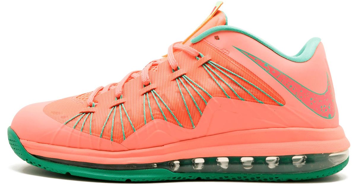 orange lebron 10