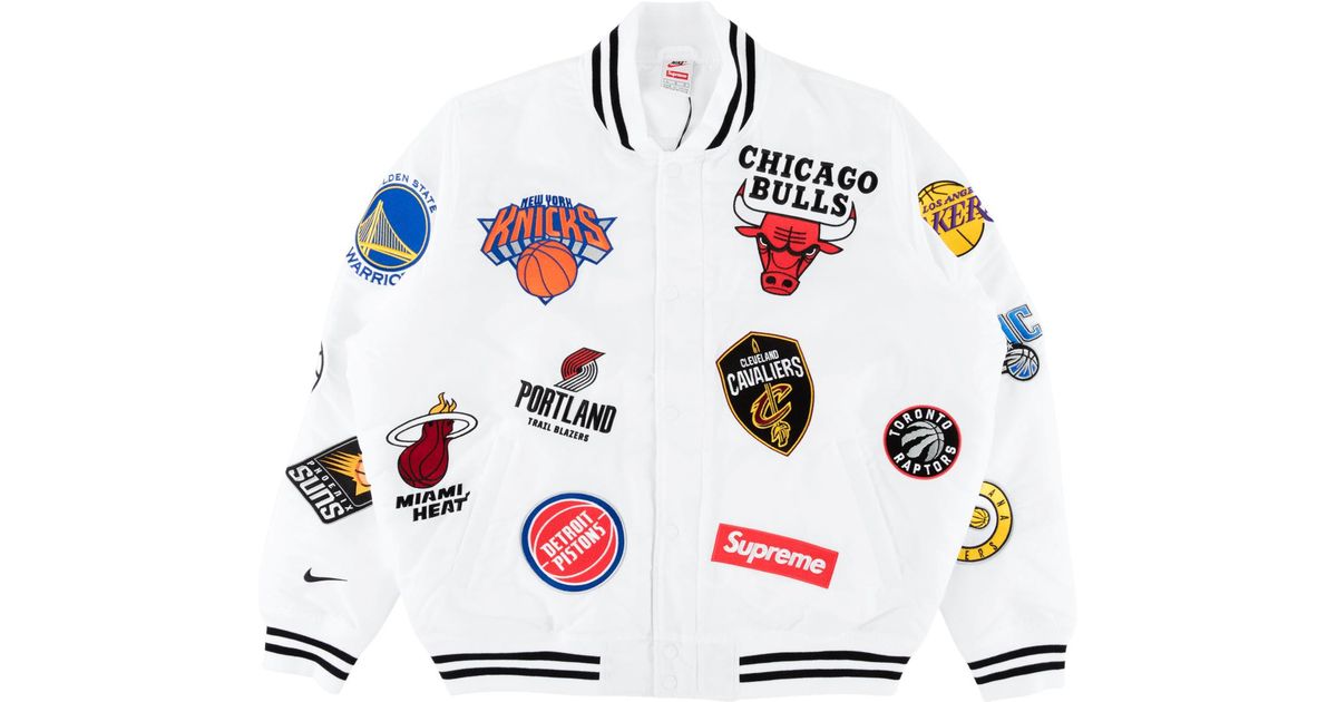 jacket with all nba teams