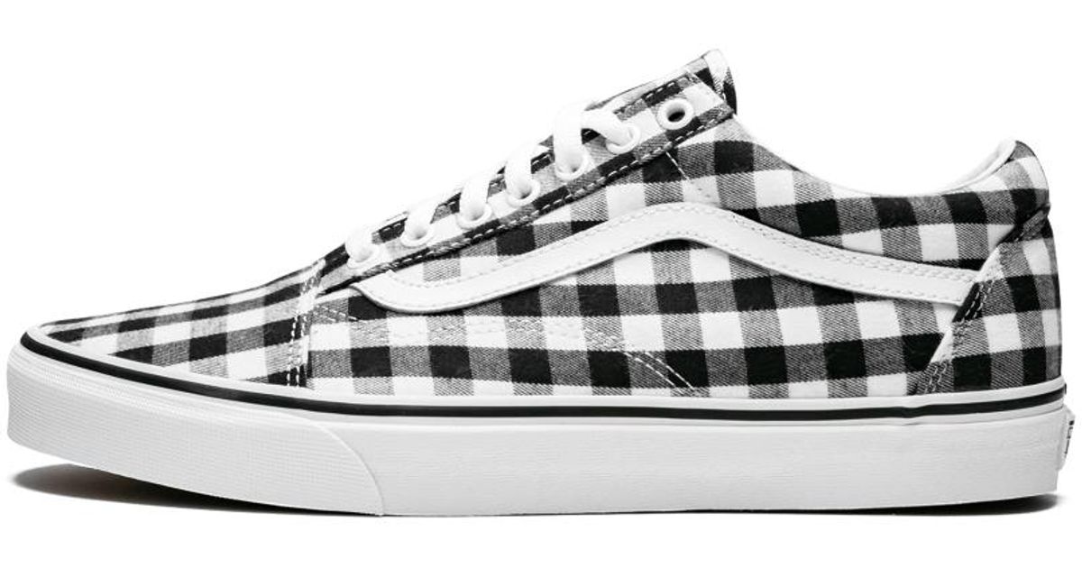 gingham vans old skool
