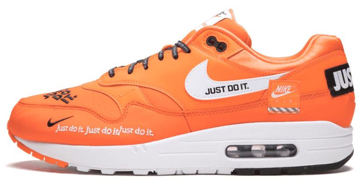 Nike Air Max 1 Just Do It Pack Orange for Men | Lyst