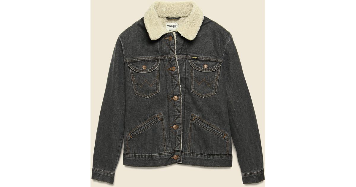 wrangler sherpa jacket
