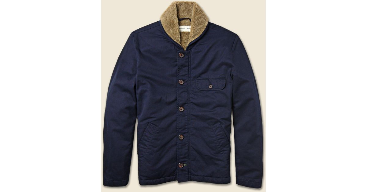 universal works n1 jacket navy