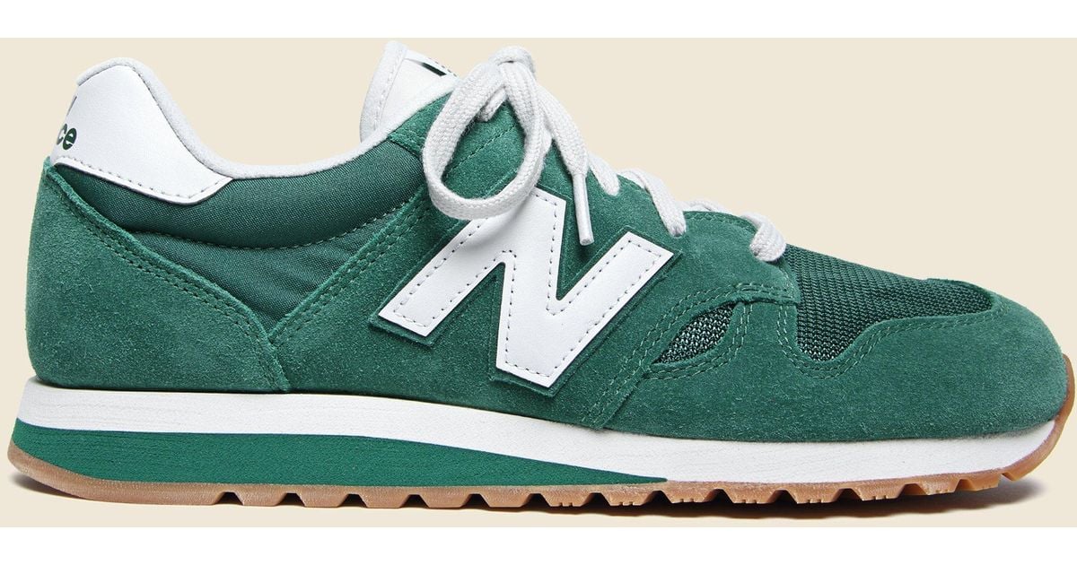New Balance Suede 520 Sneaker in Green for Men | Lyst