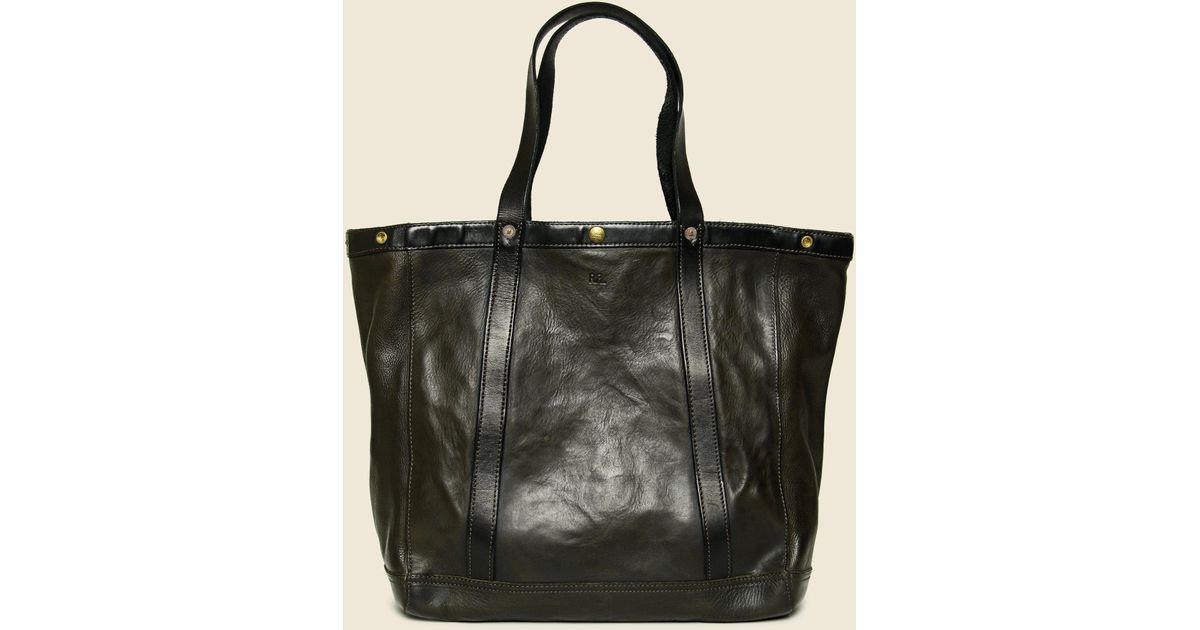 rrl leather bag