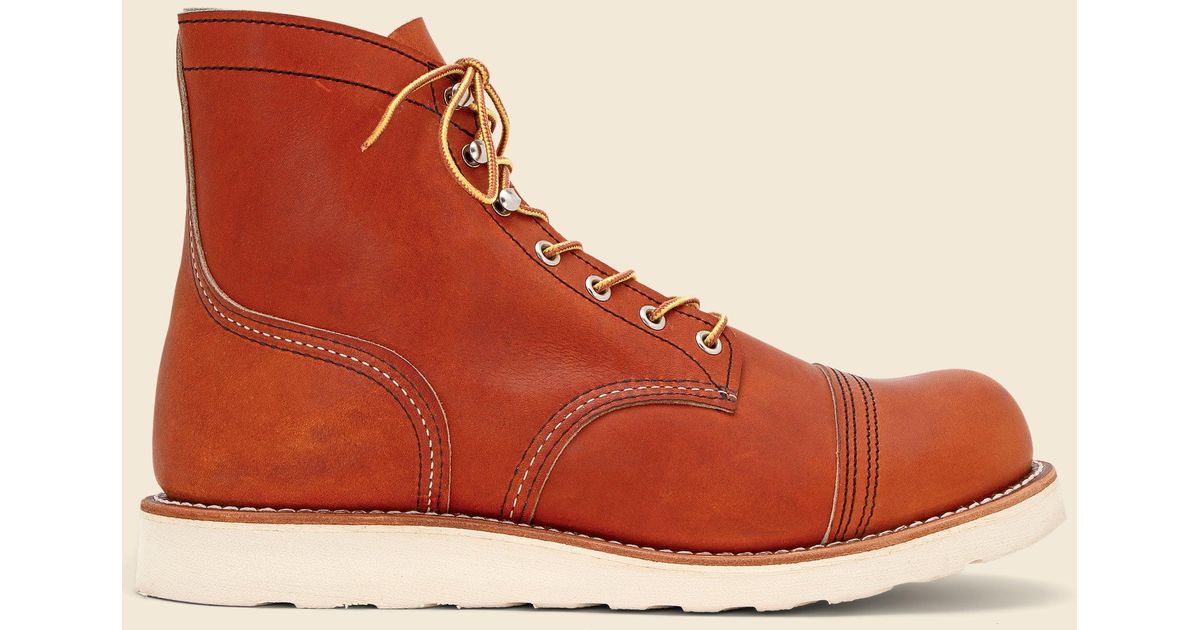 red wing iron ranger traction tred