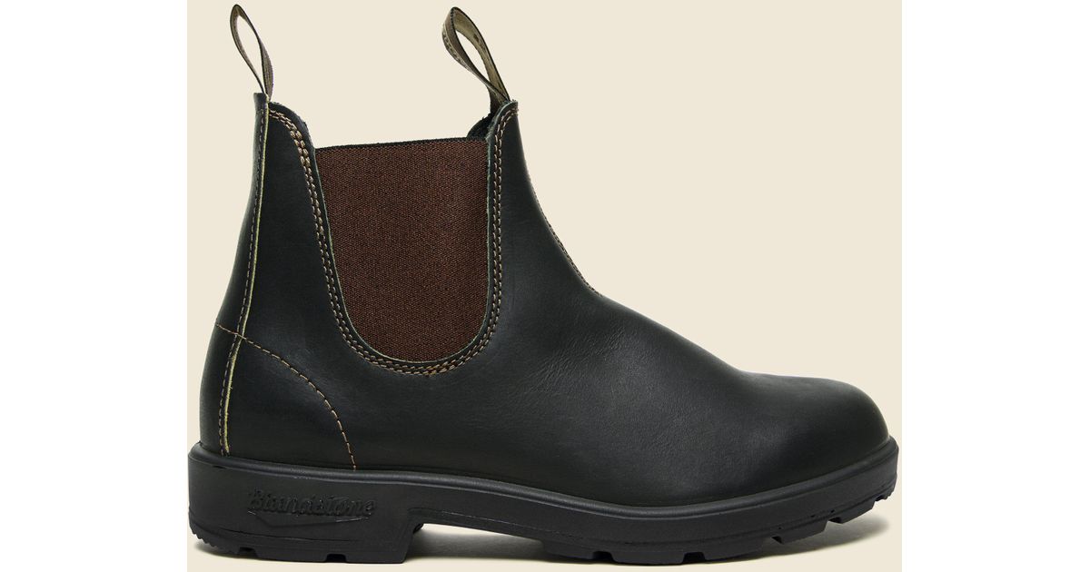 blundstone 500 original stout brown