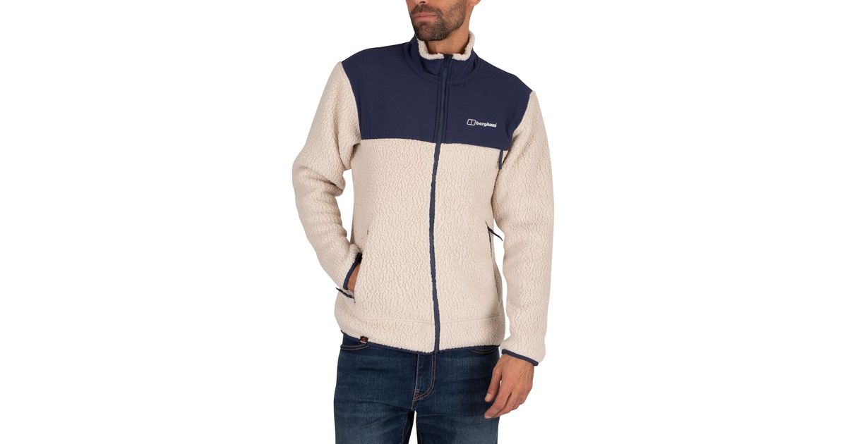 Berghaus Syker Fleece Jacket in Blue for Men - Lyst