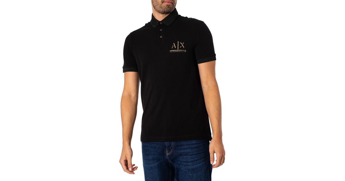armani exchange polo t shirts