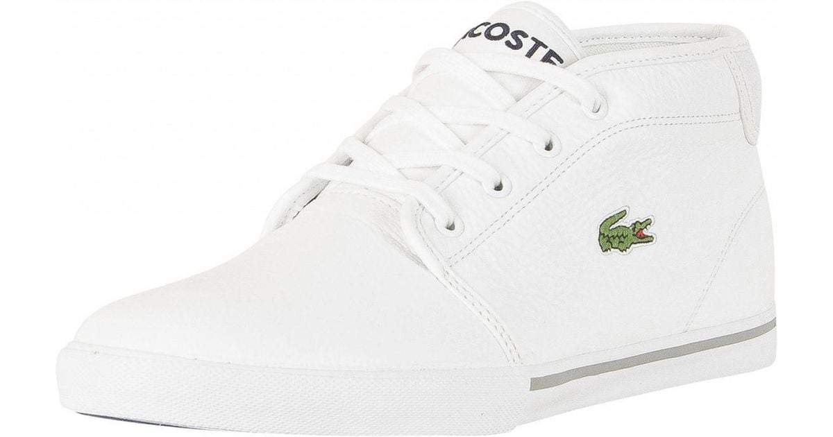 white lacoste sneakers Limit discounts 
