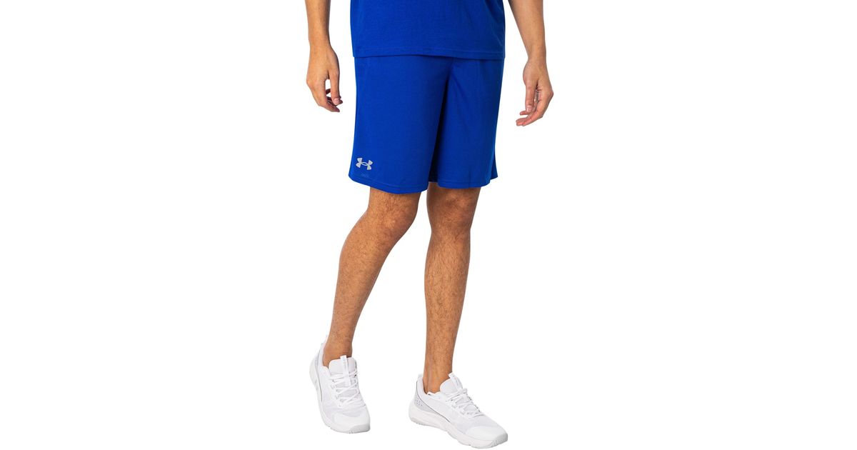Under Armour Blue Tech Mesh Shorts for men